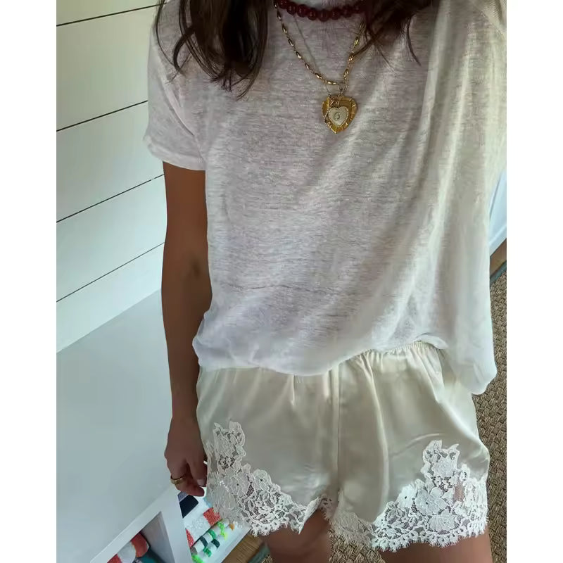 Premium Satin Silk Shorts