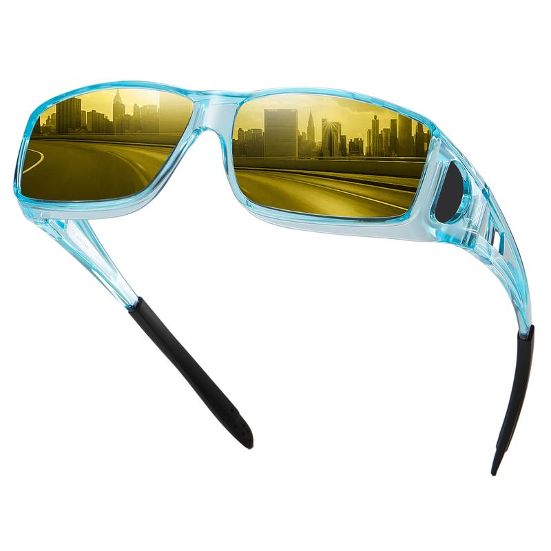 Night Vision Driving Glasses Fit Over Glasses