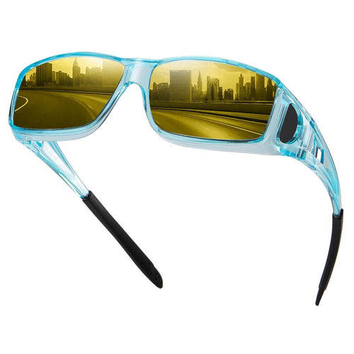 Night Vision Driving Glasses Fit Over Glasses